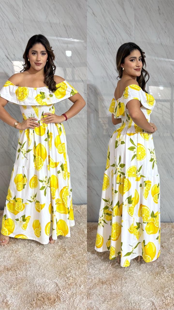 Vestido limones