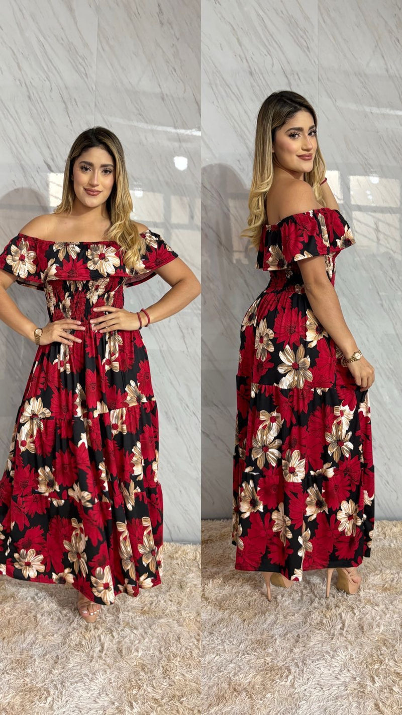 Vestido gerberas