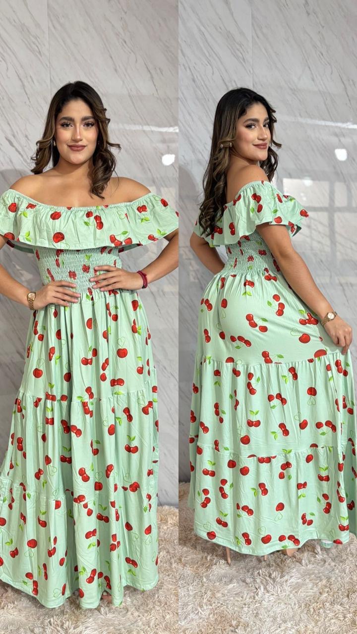 Vestido cereza