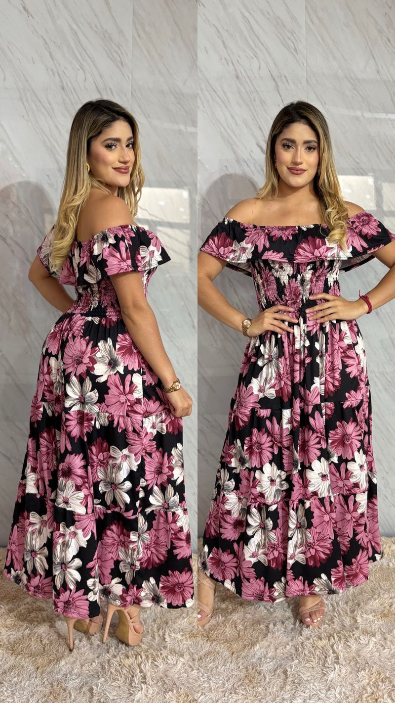 Vestido gerberas