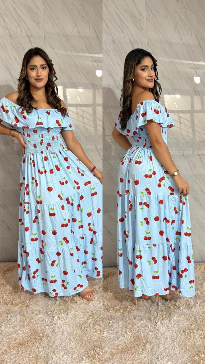 Vestido cereza