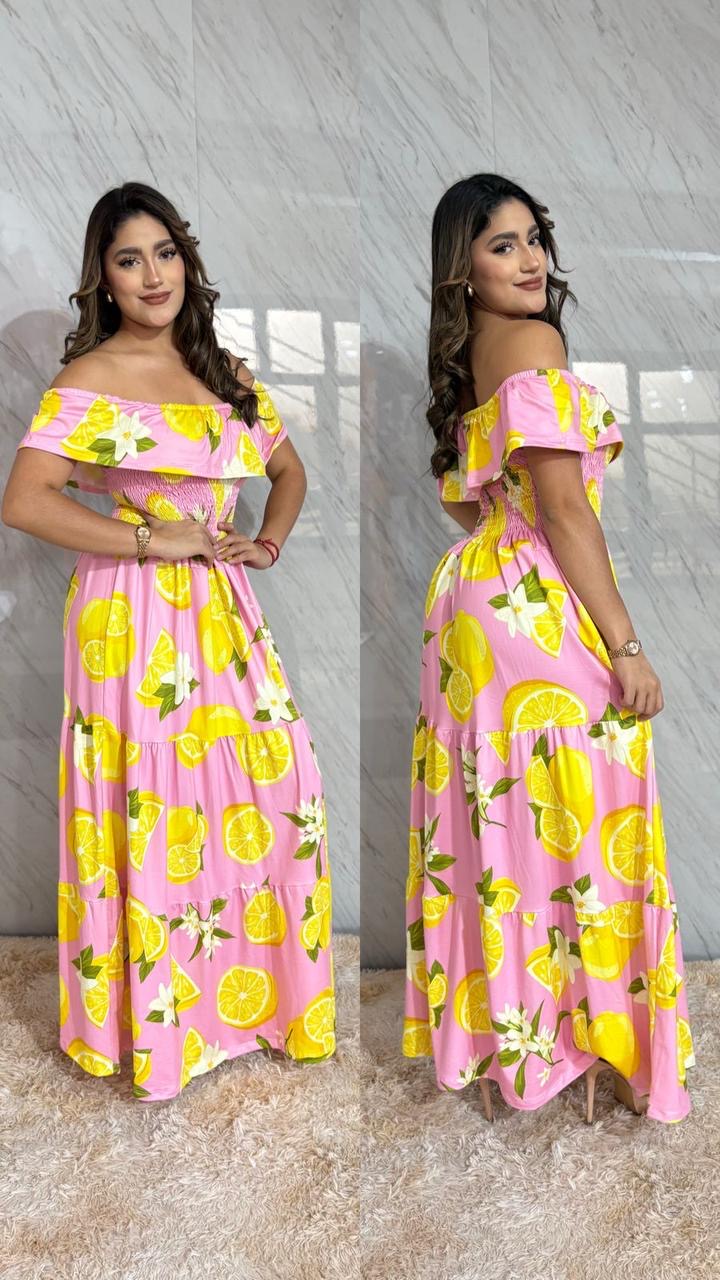 Vestido limones