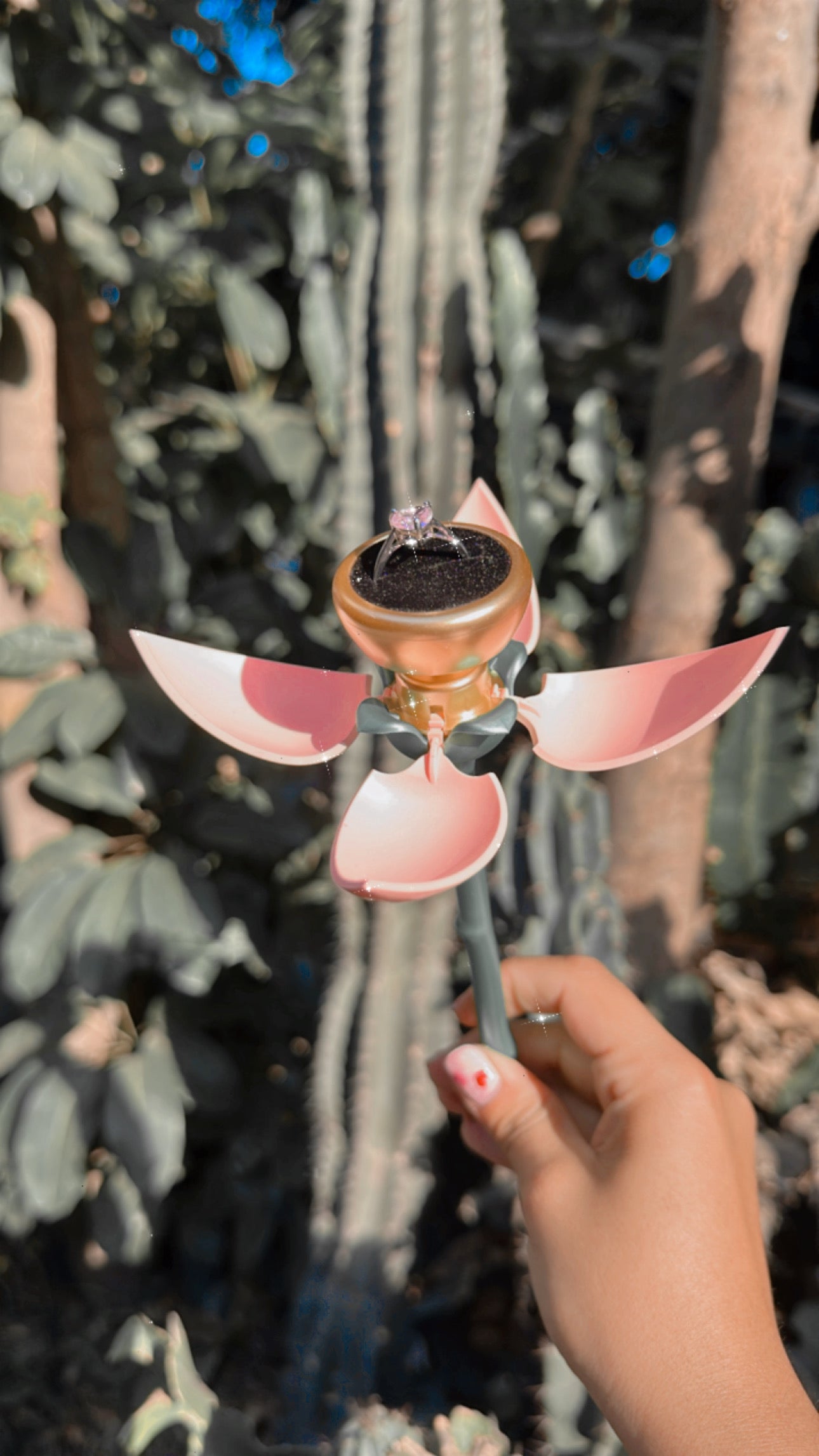 Flor Valentín incluye anillo