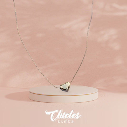 Collar mini corazón