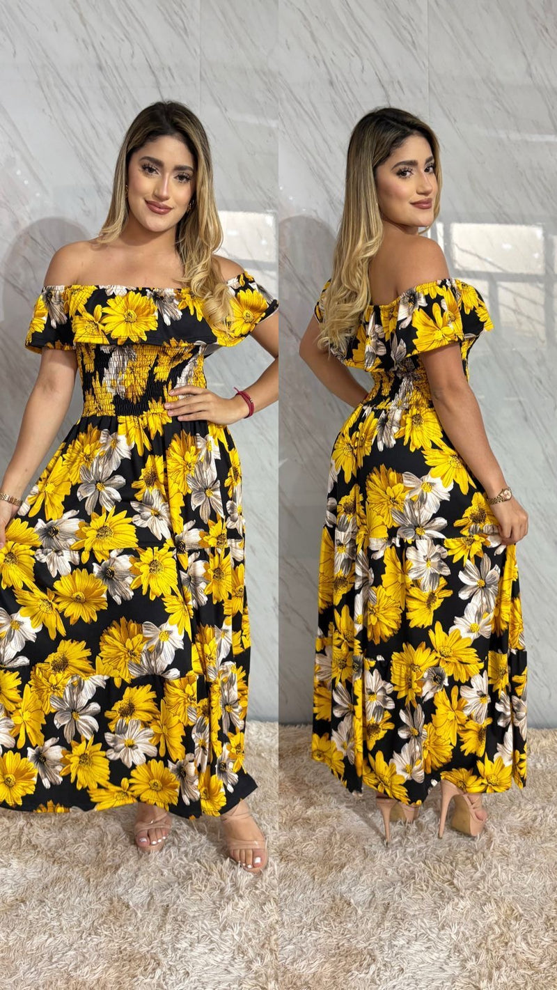 Vestido gerberas