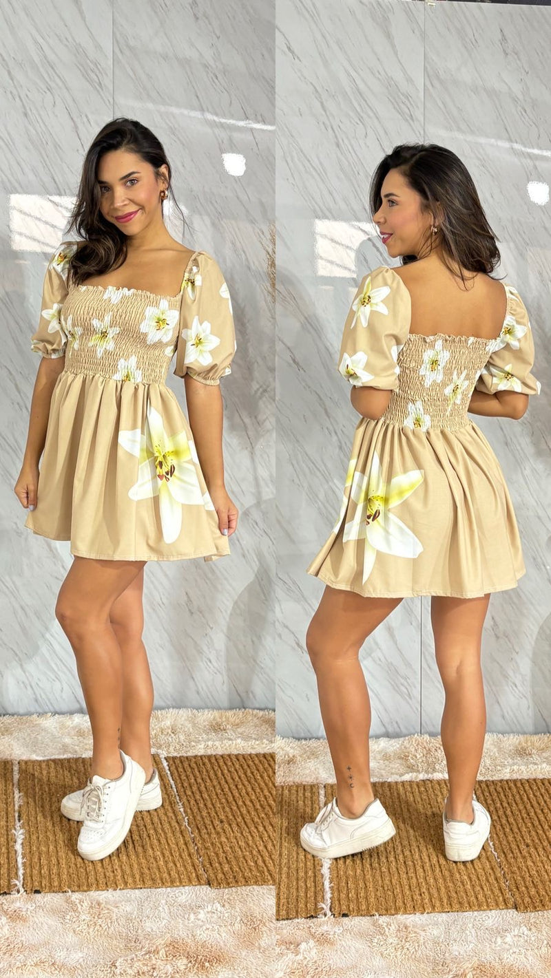 Vestido vainilla