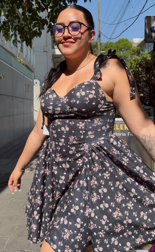 Vestido Magnolia negro