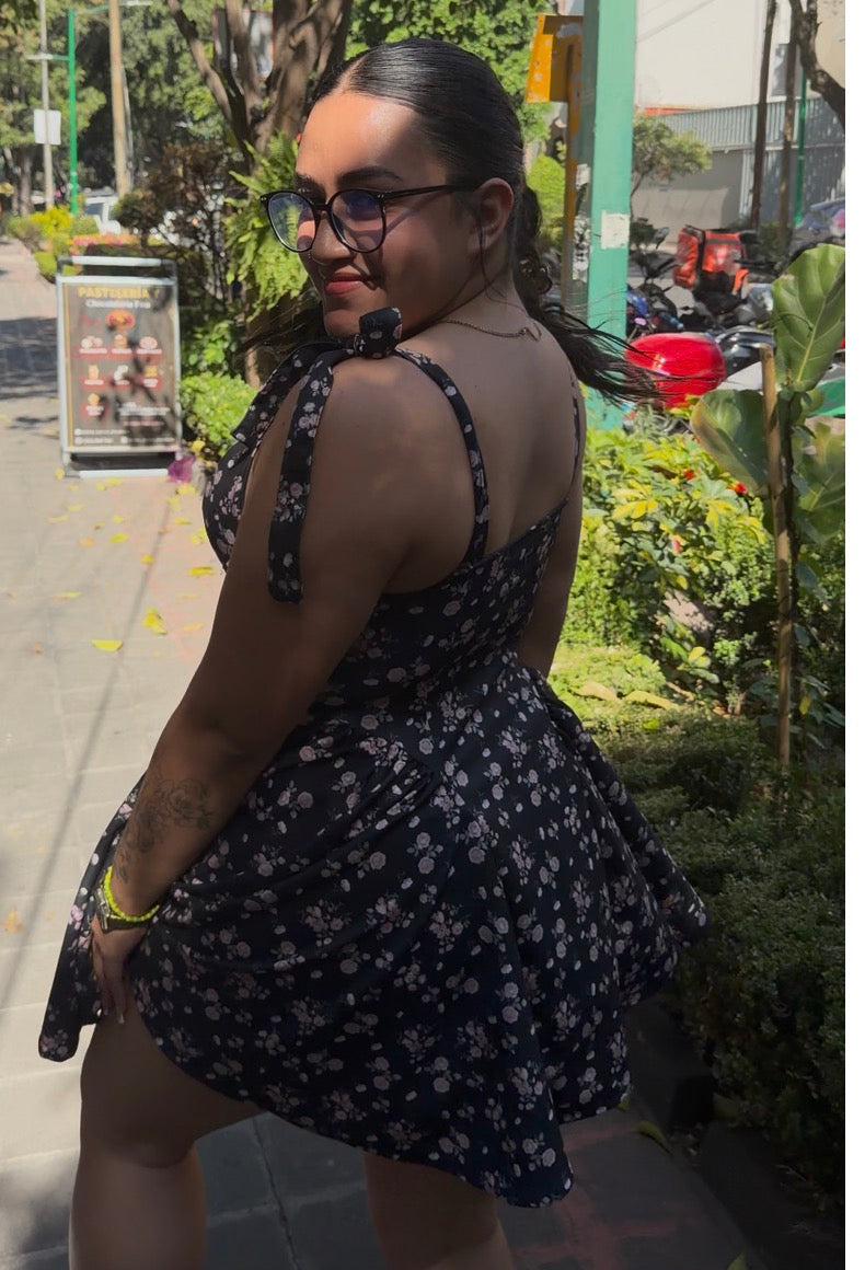 Vestido Magnolia negro