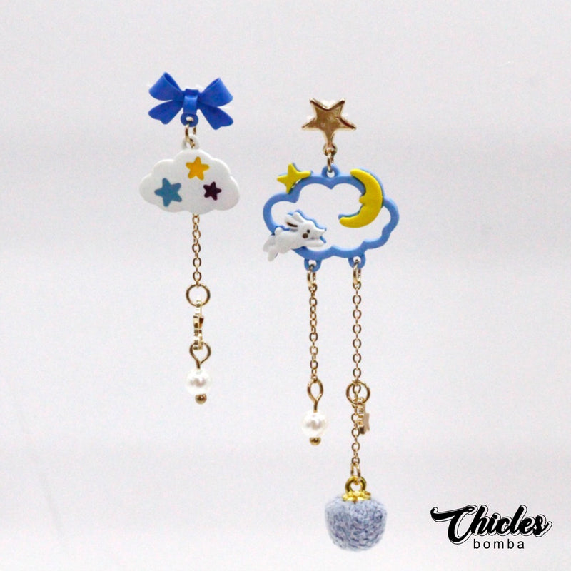 Aretes Conejo en Nube