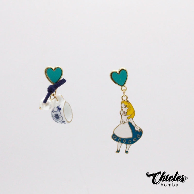 Aretes Alicia con Taza