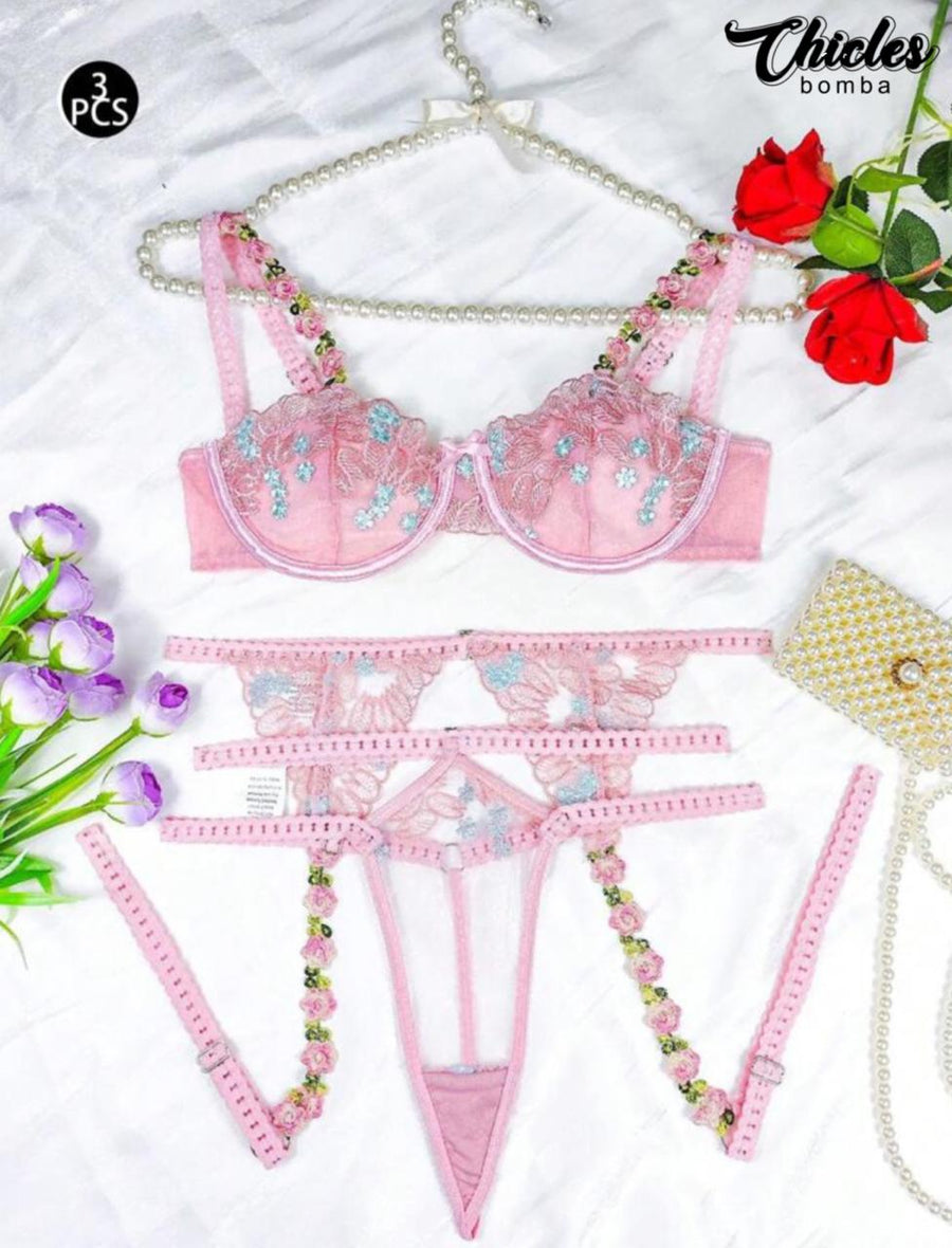 Mujer Lenceria Marca Flores Marcas Lenceria Ropa Interior Por