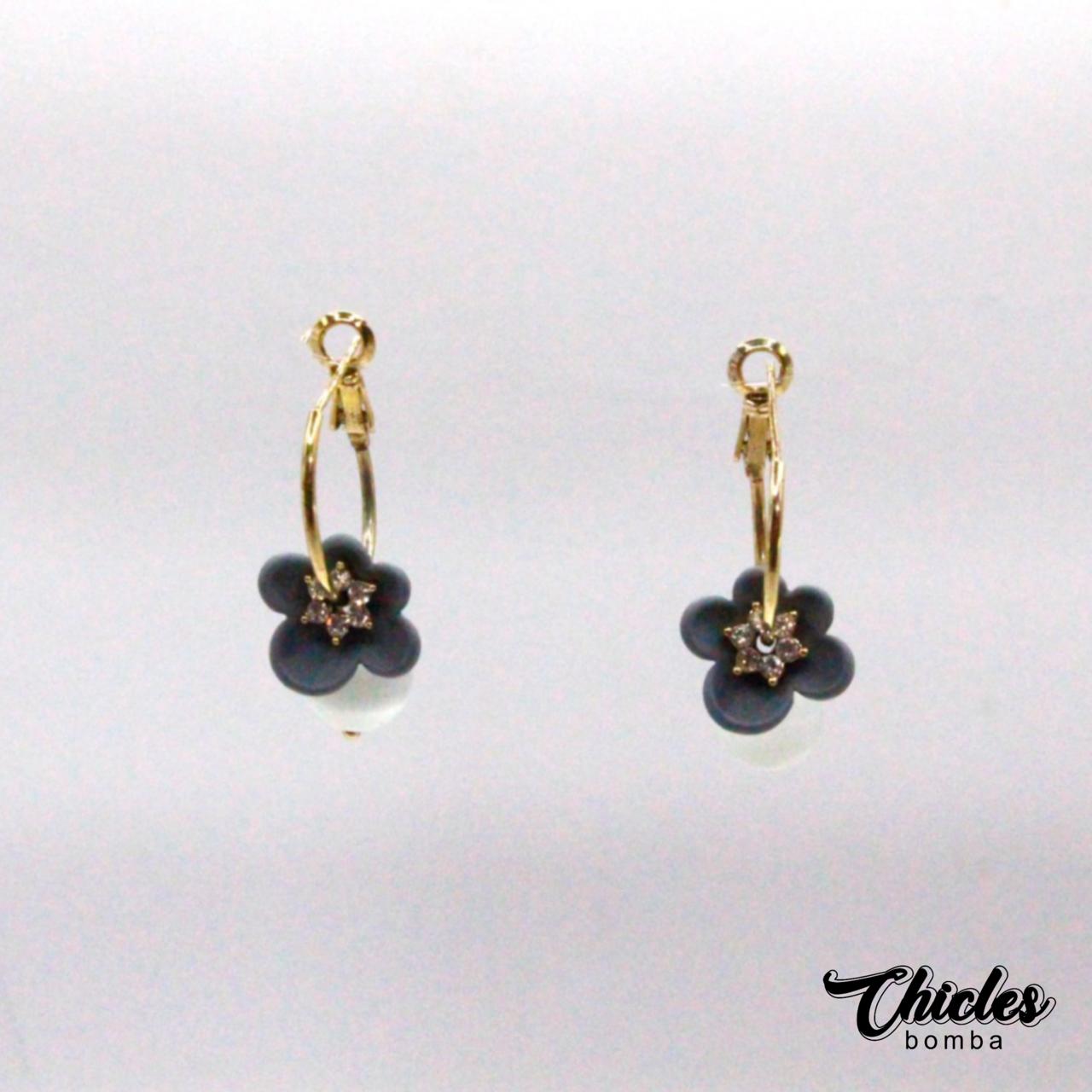 Aretes Flor Arracada