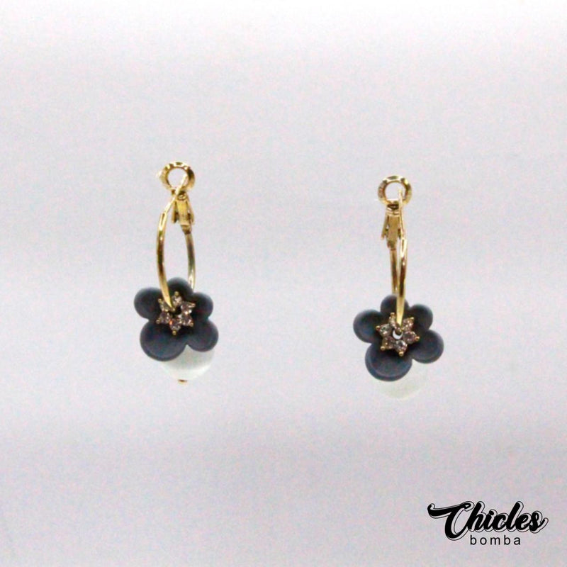 Aretes Flor Arracada