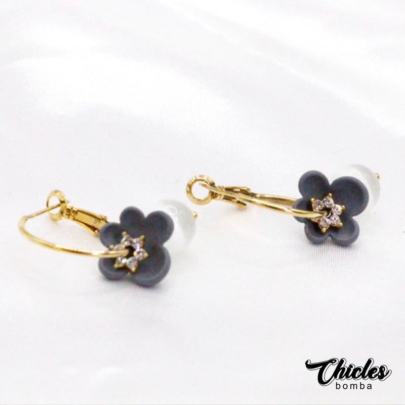 Aretes Flor Arracada