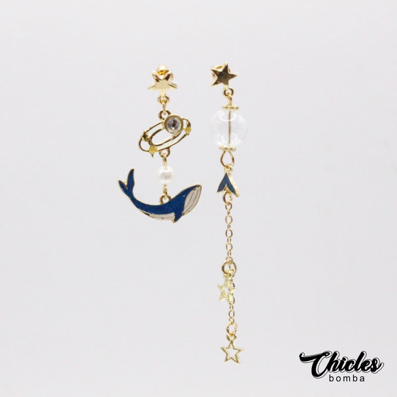 Aretes Ballena