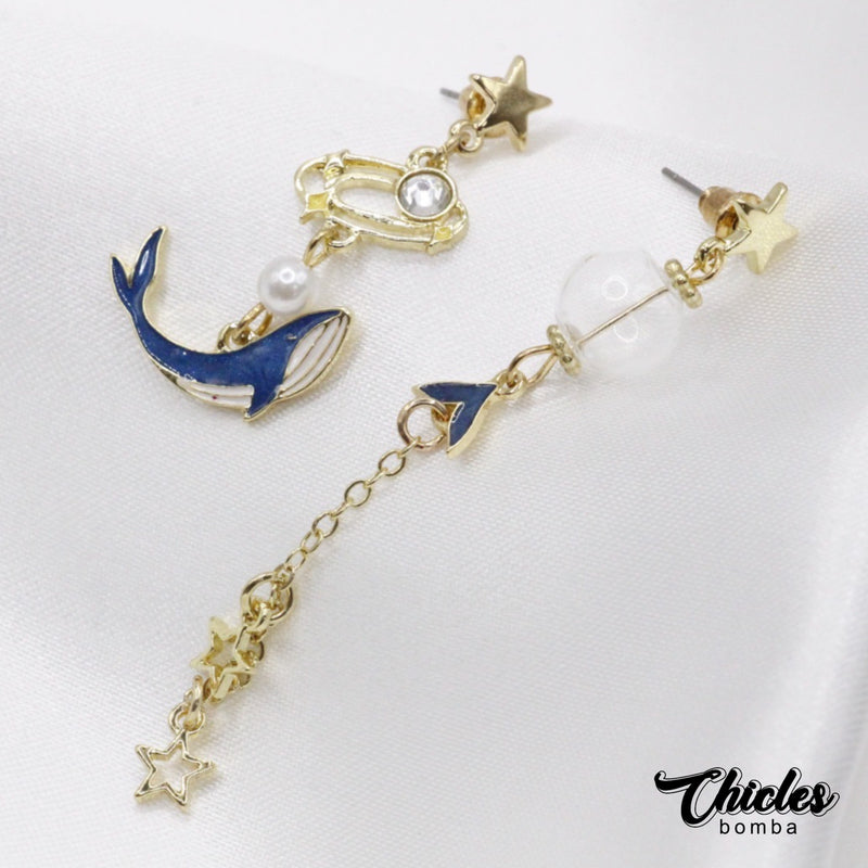 Aretes Ballena