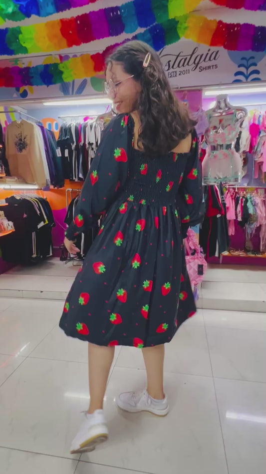 Vestido fresas